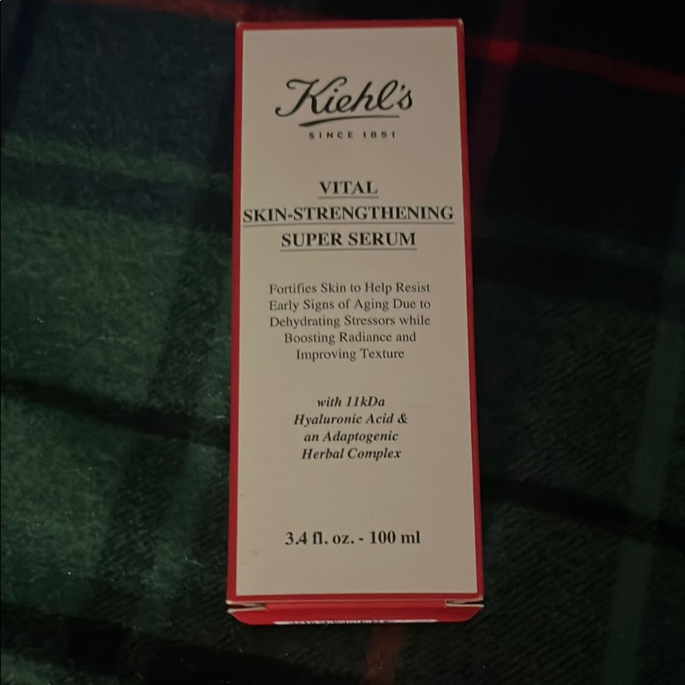 Kiehl's Vital Skin-Strengthening Super Serum - Red